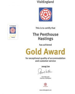 Visit England Gold Star Award