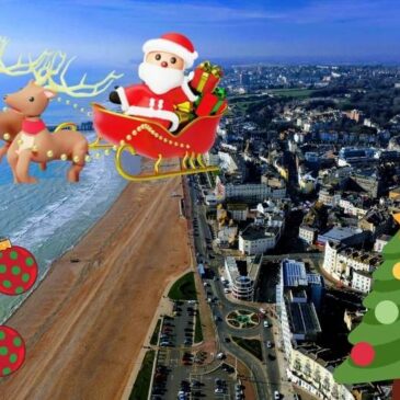 Father Christmas in Hastings